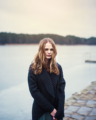 Woman on the Pier