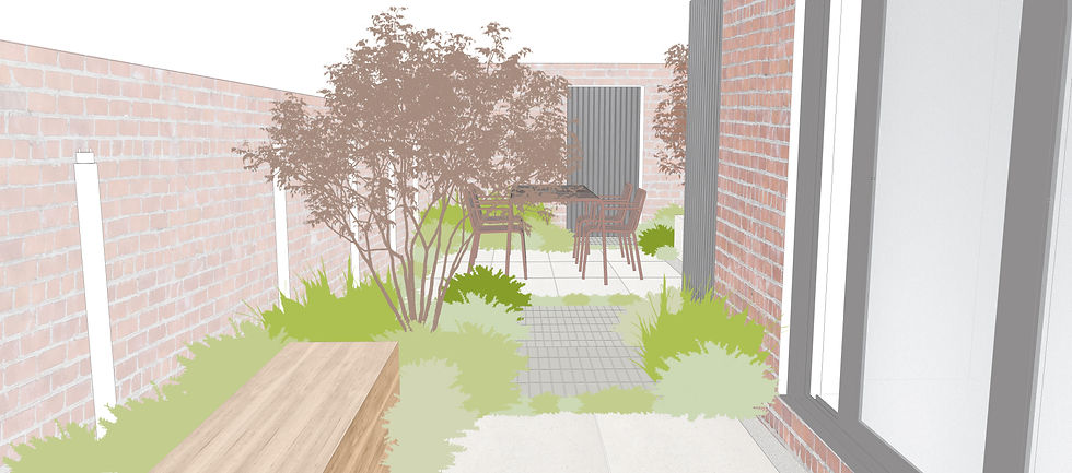 Outdoor Living Room, Heaton, Newcastle-upon-Tyne