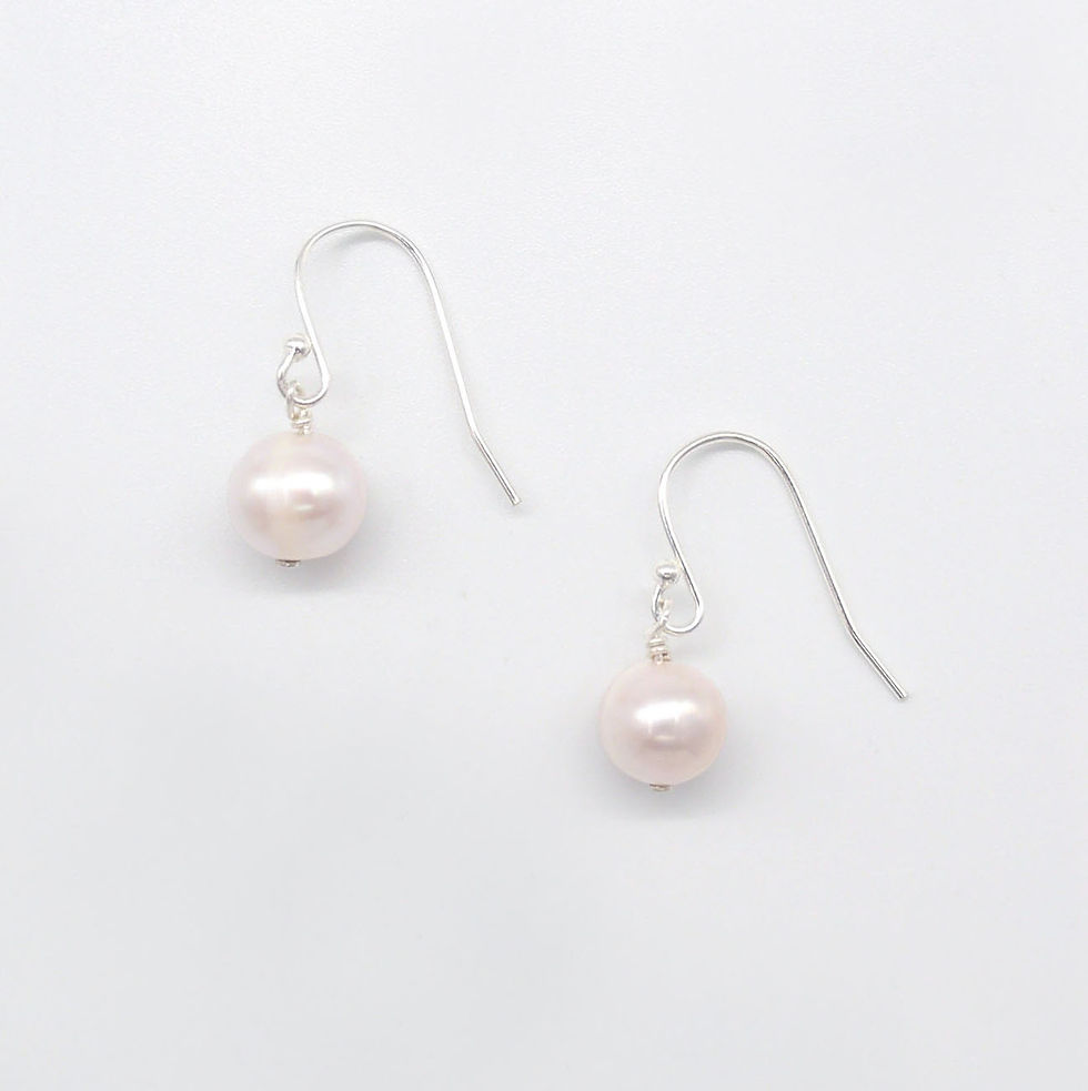 Thumbnail: Pearl Dew Drop Earrings (Y-ER036)