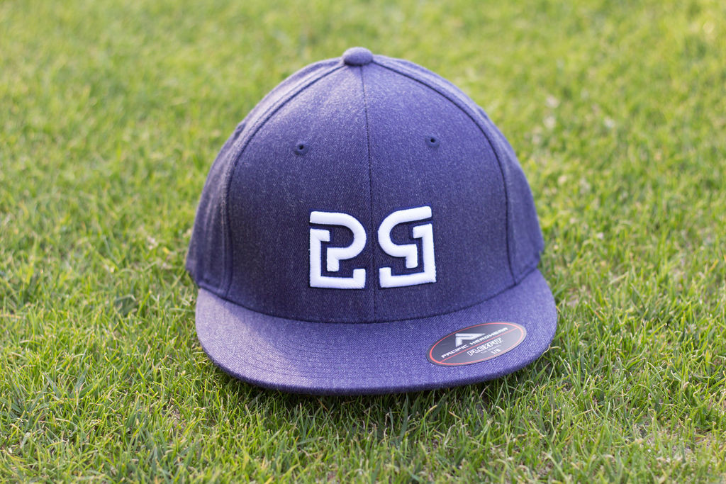 Heathered Blue Logo Hat