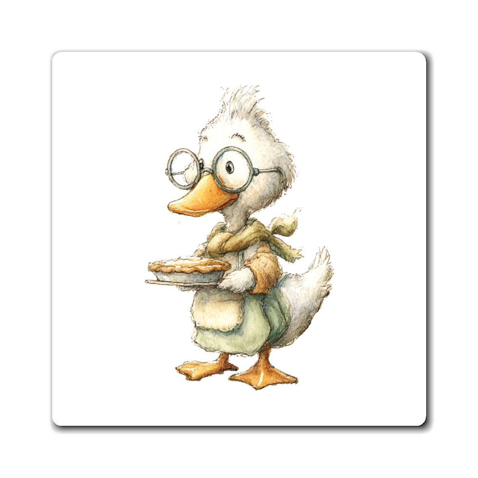 Thumbnail: Grandma Duck Magnet 
