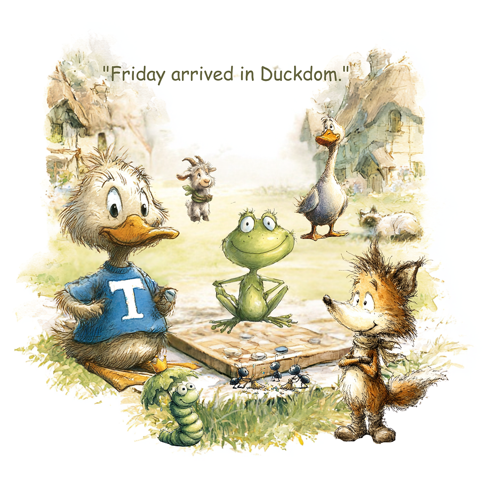 DUCKDOM’S FRIDAY DAY OFF