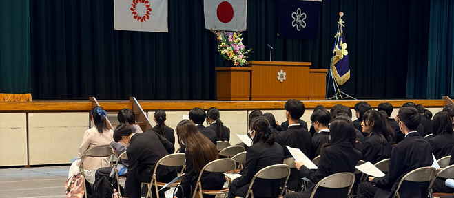 入学おめでとうございます！