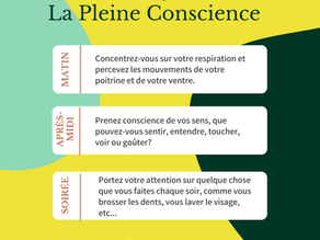 ✨C'est quoi la pleine conscience? ✨