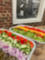 Arranged Food and Objects