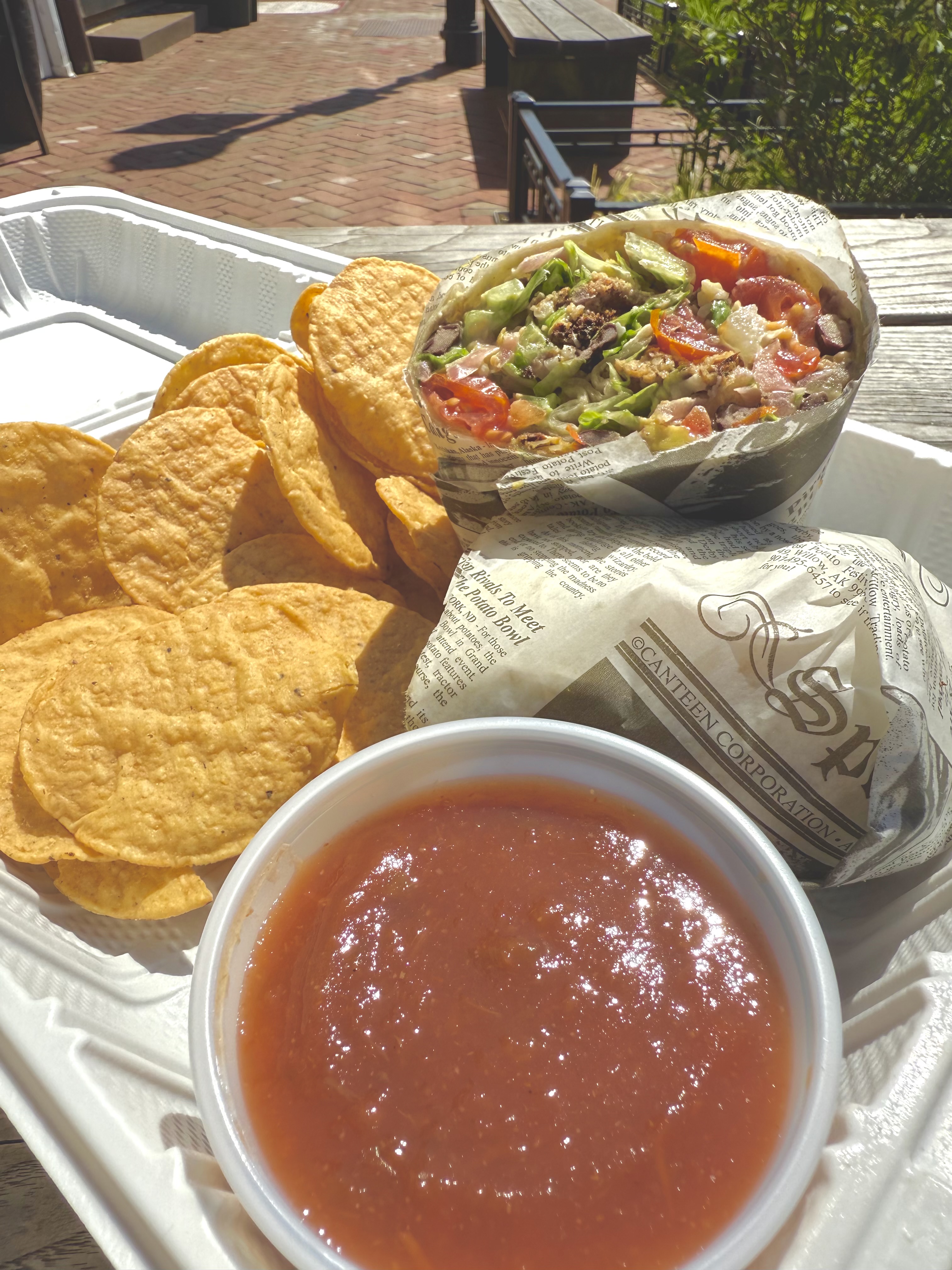 Arranged Food and Objects