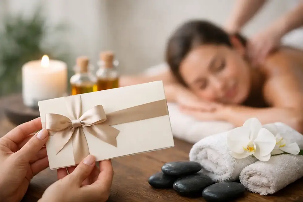 Massage cadeaubon wellness geven met gevoel