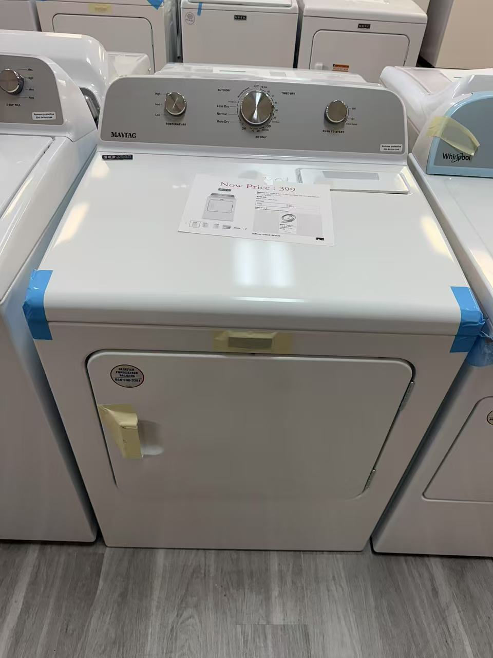 Miniatura: MVW4505MW /MED4500MW  Maytag washer and dryer set