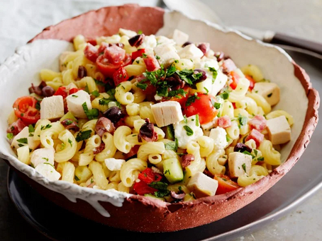Italian Chicken Pasta Salad