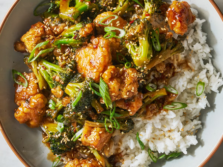 Sesame Tofu & Broccoli