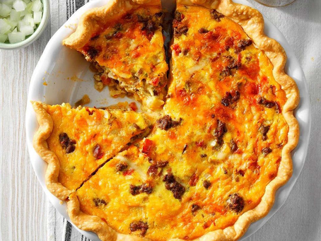 Roadside Diner Cheeseburger Quiche