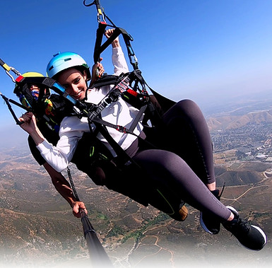 tandem paragliding in san bernardino