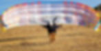 Launching a Paramotor