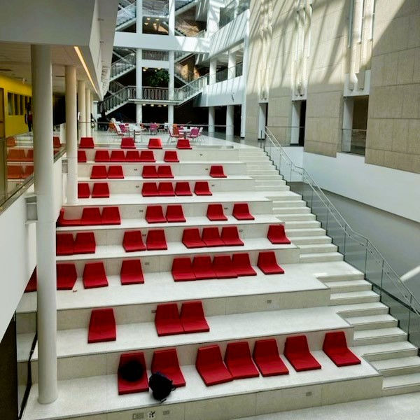 Custom floor pads for stairs
