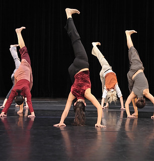 Group Dance Handstands
