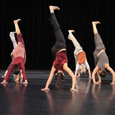 Hand Stand During Dance Performance