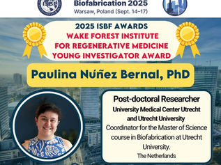 WFIRM Award 2025 to Paulina! 