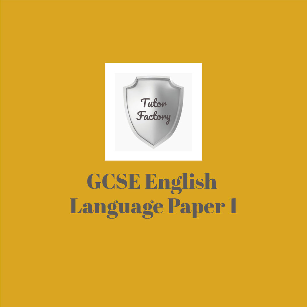 AQA GCSE English Language Paper 1