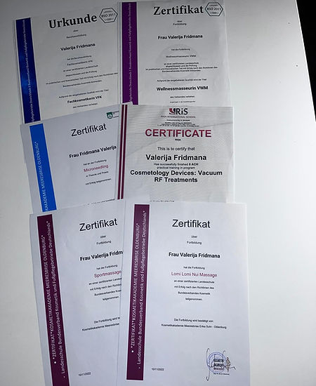Unsere Zertifikate
