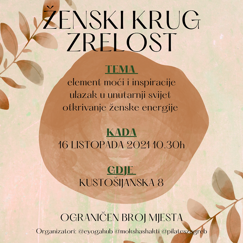 ŽENSKI KRUG-ZRELOST