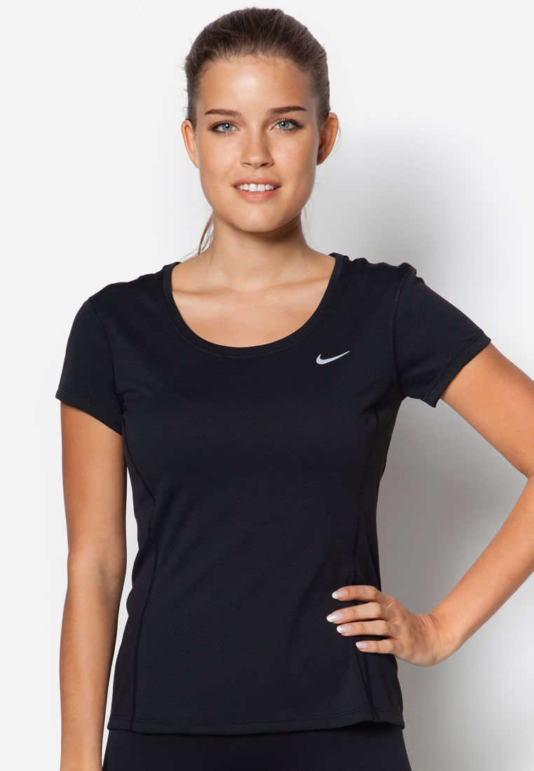Thumbnail: Nike Dri-Fit Contour Short Sleeve Top
