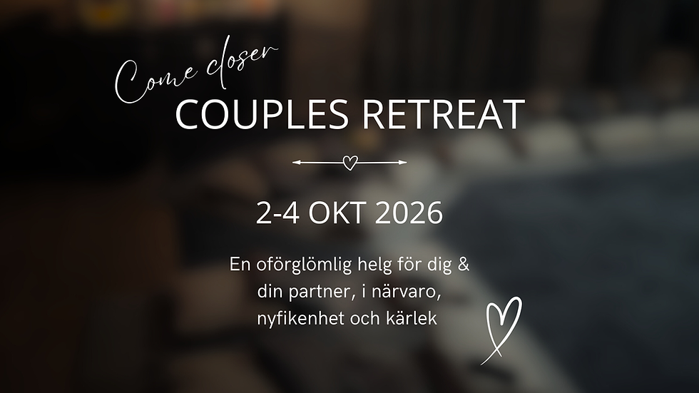 Come Closer Couplesretreat Okt 2026