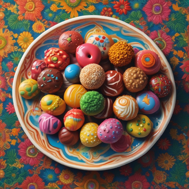 Arranged Food and Objects