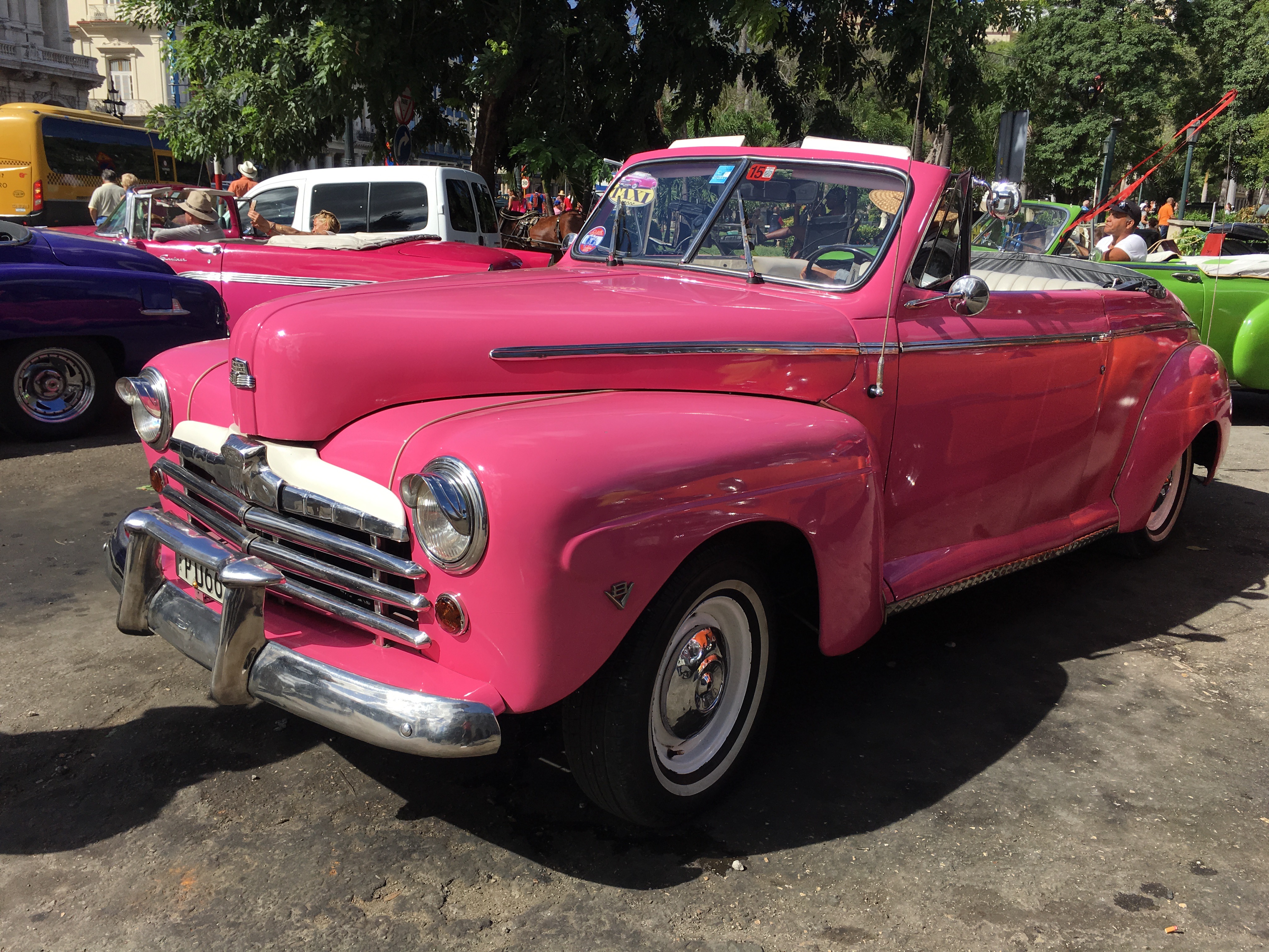 Cars in Havana by Fernando Jones