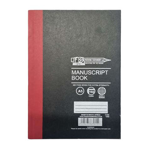 192 PAGES A5 MANUSCRIPT BOOKS  Q/M 1045