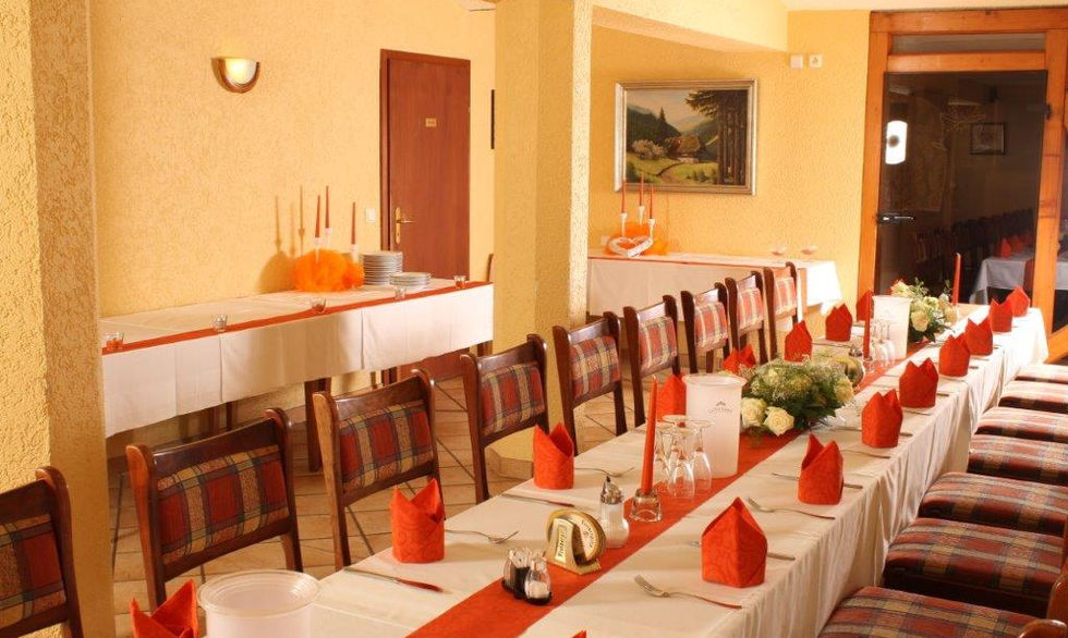 Restaurant und Räume für Feierlichkeiten von Landgasthof Fischer nähe Freiberg