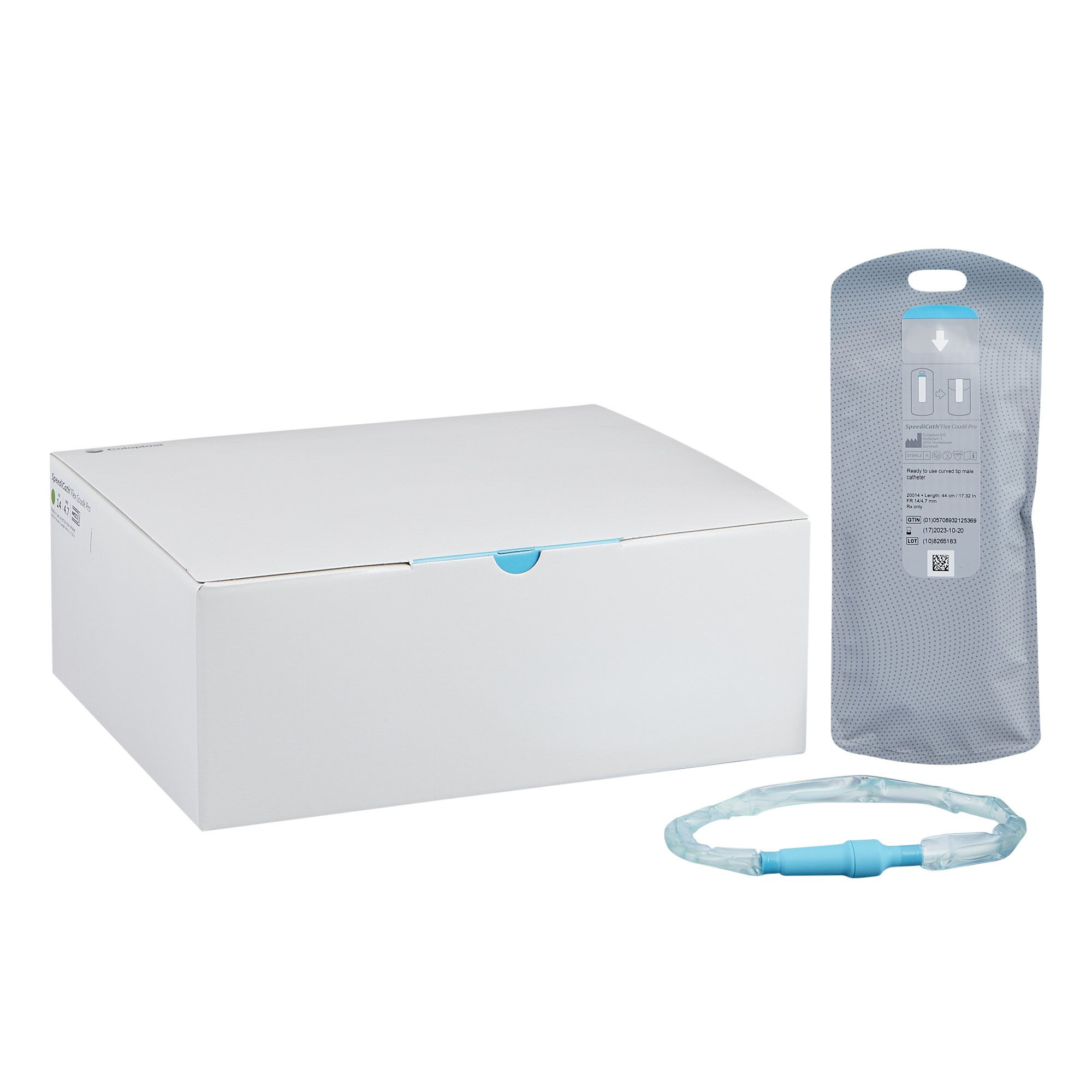 CATHETER, SPEEDICATH FLEX COUDE PRO STD 14FR (30/BX)
