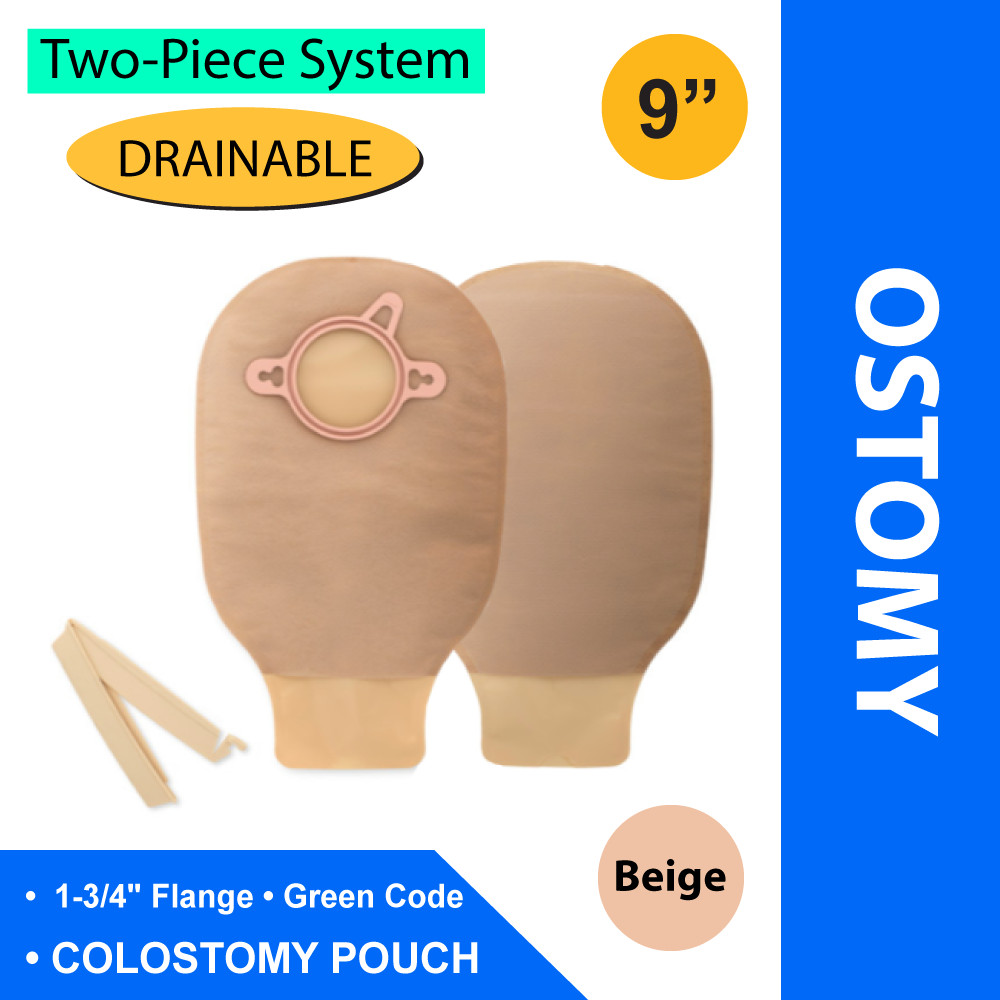 POUCH, OSTOMY DRAIN 1 3/4" (10/BX)