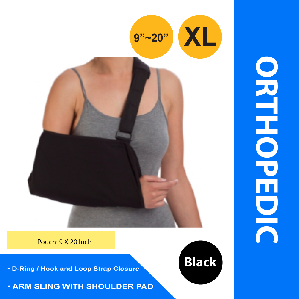 ARM SLING, DLX CTN/POLY W/PAD XLG