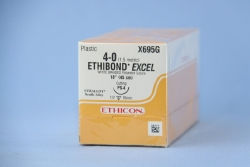 SUTURE, ETHBND WHT BR 4-0 18" PS-4 (12/BX)