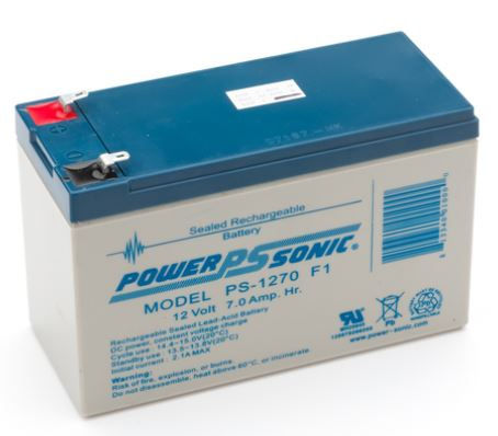 BATTERY, RECHARGEABLE BLA 12V