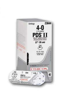 SUTURE, MONO PDS LOOPED TP-1 1-0 VIO (12/BX)