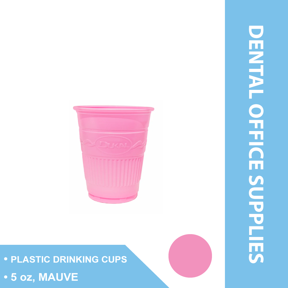 PLASTIC DRINKING CUPS, 5 OZ, MAUVE