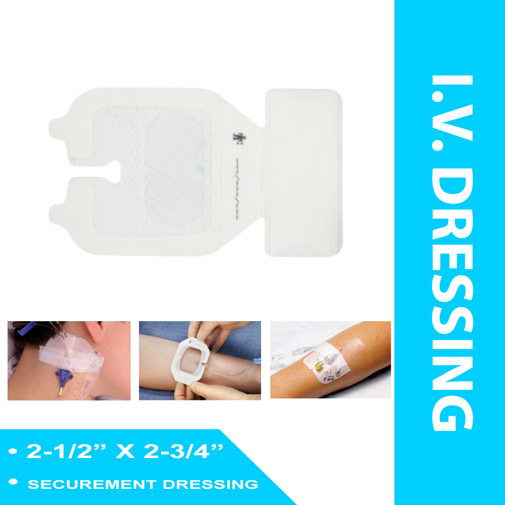 I.V. DRESSING 3M™ TEGADERM™ FILM 2-1/2 X 2-3/4 INCH STERILE