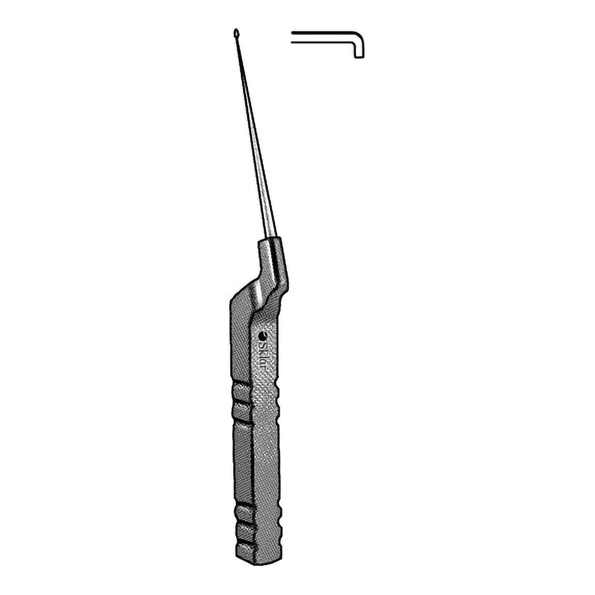 HOOK, CERVICAL MICOR NERVE ANGL TIP 1.8MMX8 1/2"