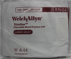 CUFF, TEMPA W/1TU/RECTUS CONN DISP ADLT LG (20/CS)
