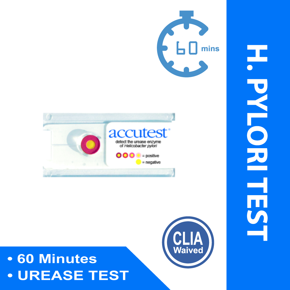 TEST KIT, H PYLORI UREASE CLIAWAIVED (50TESTS/BX)
