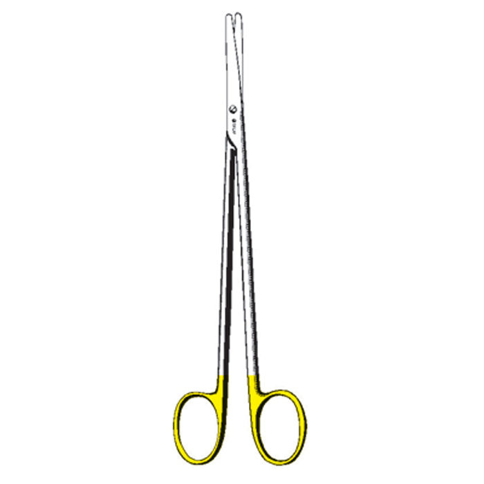 SCISSOR METZ DISSECT STRT 8" CRVD TC
