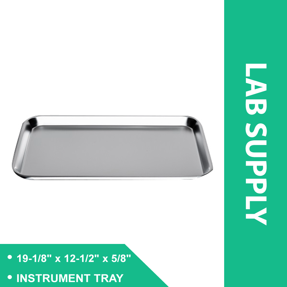 SS INST.TRAY FLAT FITS MAYOSTD