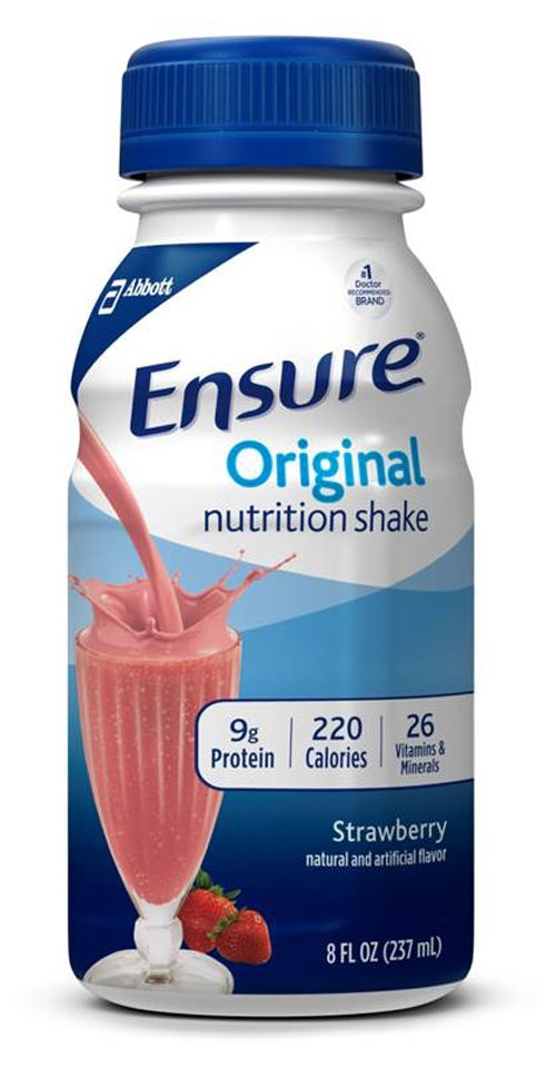 ENSURE, ORIGINAL STRAWBERRY (16/CS)