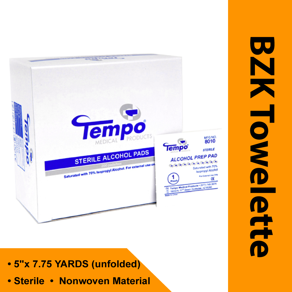 STERILE • NONWOVEN MATERIAL • 5" X 7.75" (UNFOLDED)