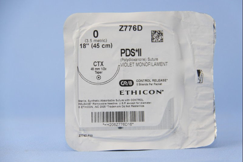 SUTURE, PDS II VIO MONO 0 18" CTX (12/BX)