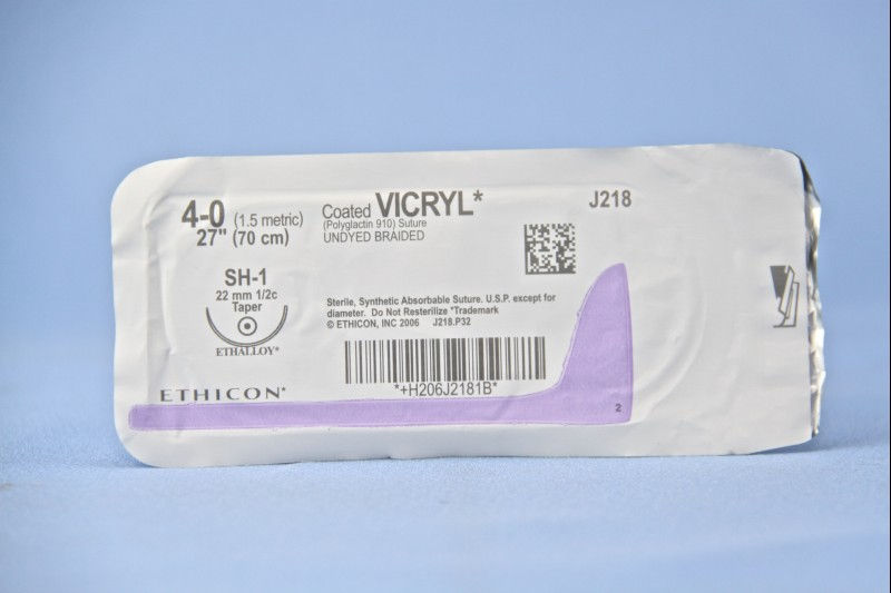 SUTURE, VICRYL UD BR CT 4-0 2 7" SH1 (36/BX)