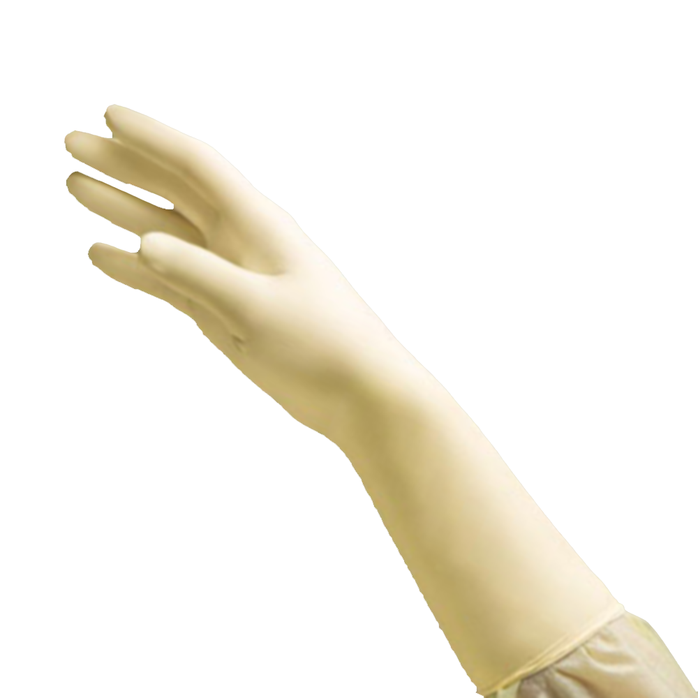GLOVE, SURG LTX 7.5 STR2 TXT (50PR/BX 4BX/CS)