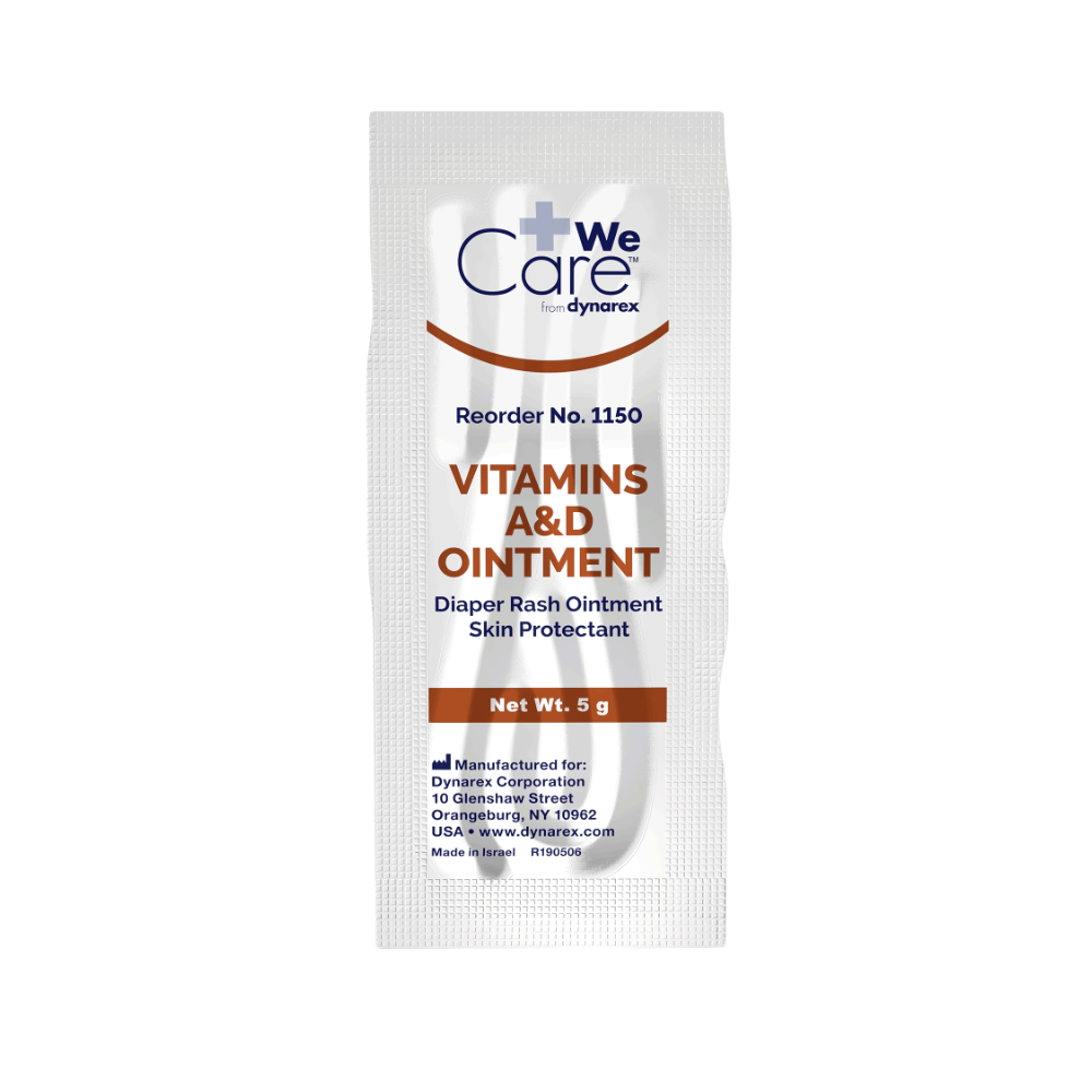 VITAMINS A&D OINTMENT, 5 G PACKET, 6/144/CS