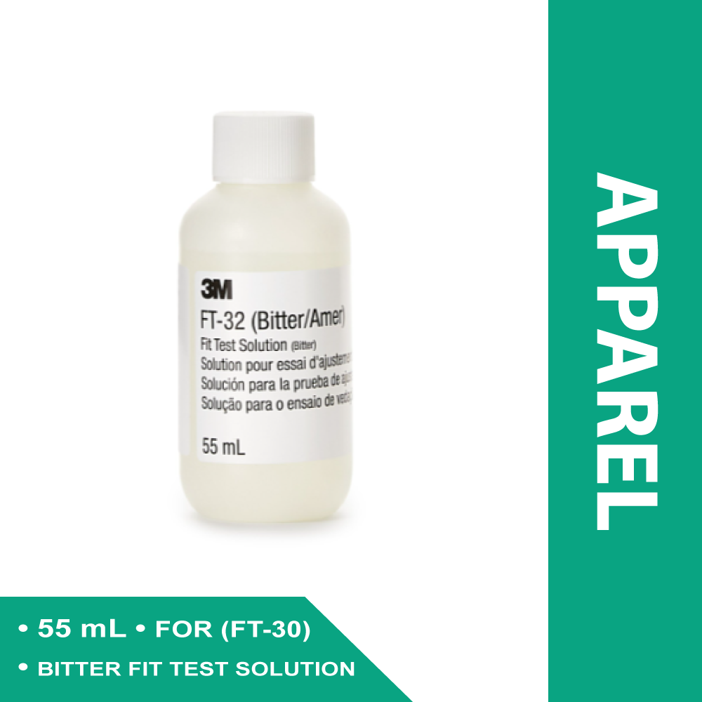 SOLUTION, FIT TEST BITTER 55MLBTL (6/CS) 3M